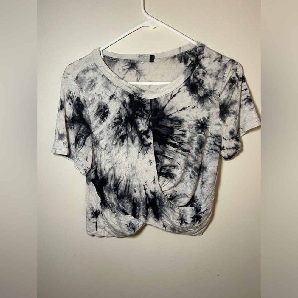 Tye dye crop top